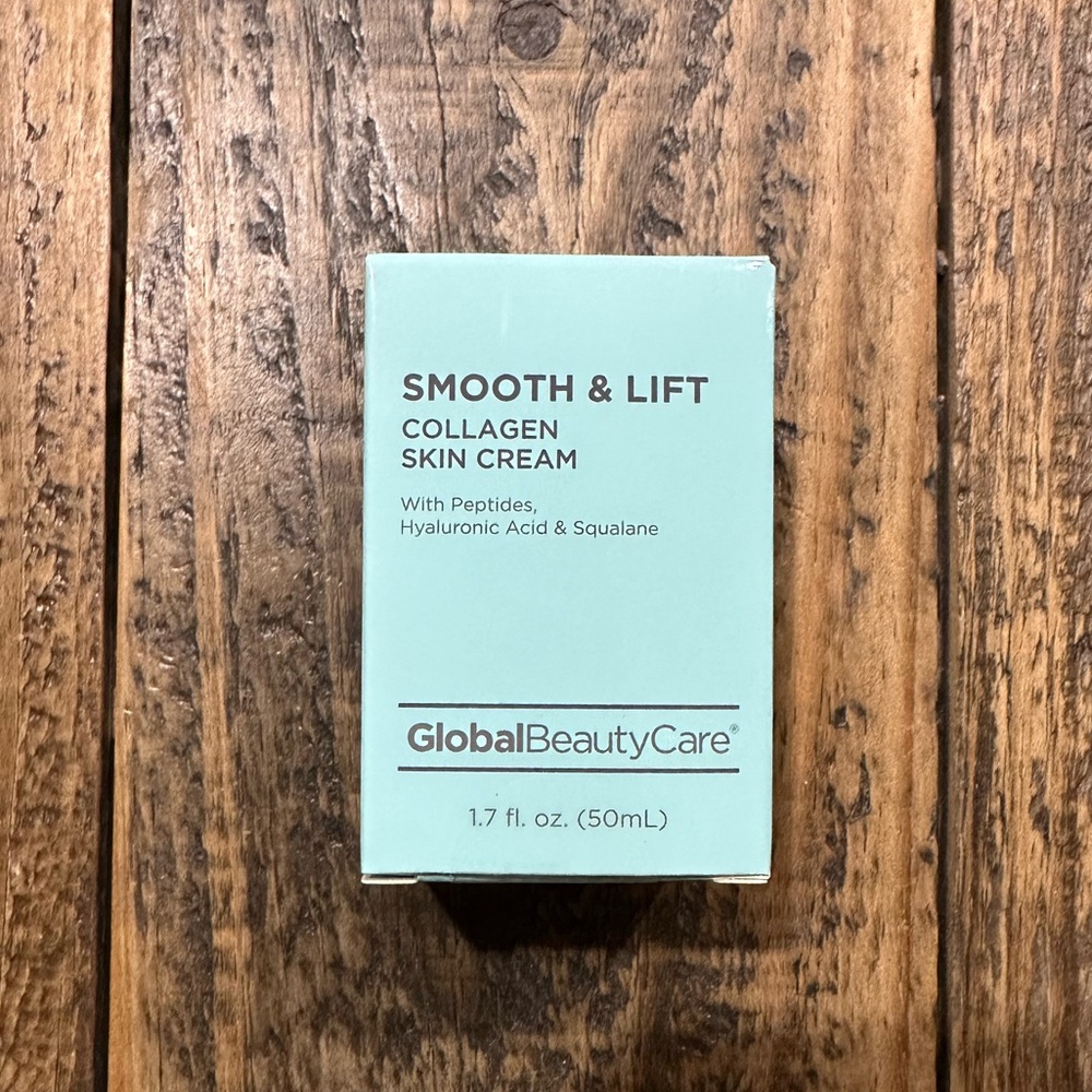 Global Beauty Care Collagen Skin Cream 1.7 fl oz | Smooth & Lift | New & Sealed
